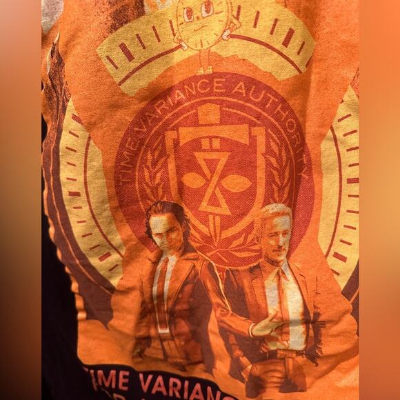 Marvel Disney Avengers Loki Time Variant Authority TVA Tee sz L - Picture 5 of 5